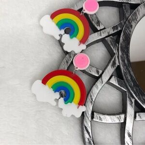 Rainbow Cloud Earrings